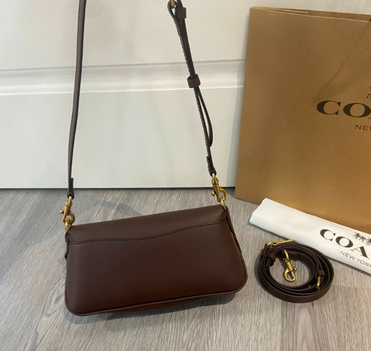COACH Jet Shoulder Bag Maple CAM16 Outlet NEW