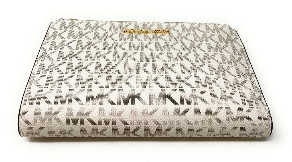 Michael Kors MK Jet Set Travel Double Zip Phone Wristlet Wallet