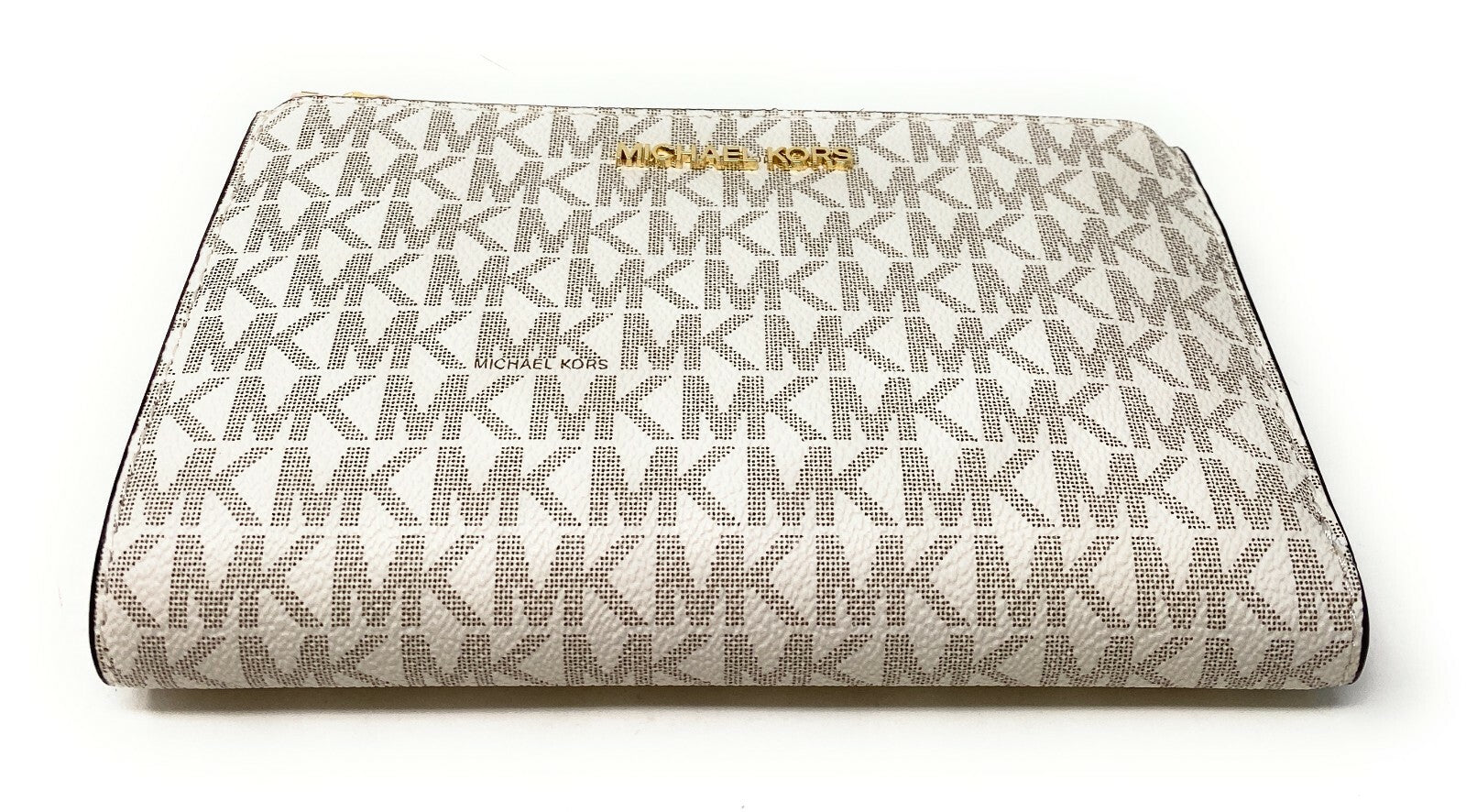 Michael Kors MK Jet Set Travel Double Zip Phone Wristlet Wallet