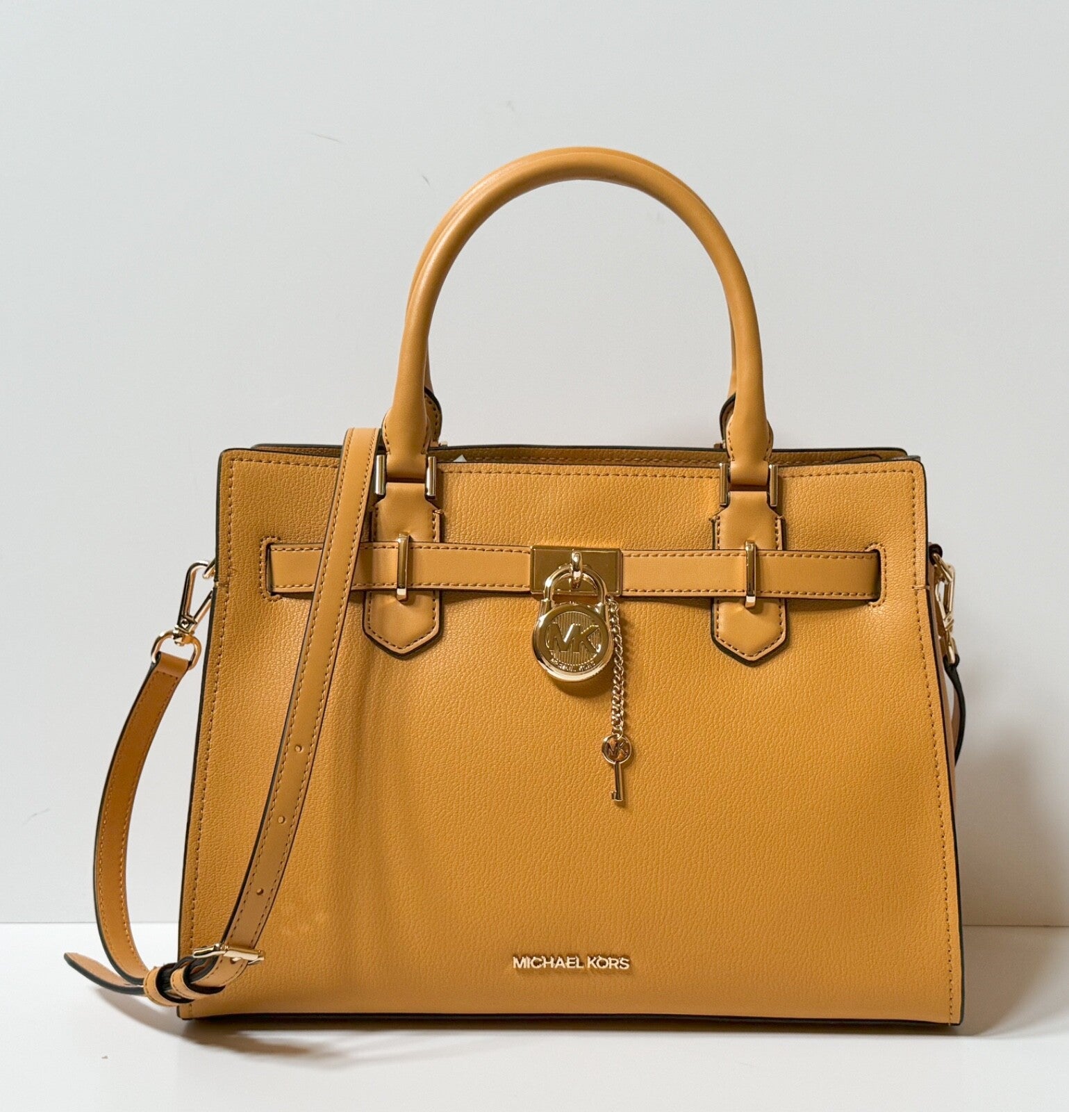 MICHAEL KORS HAMILTON MEDIUM SATCHEL SHOULDER CROSSBODY BAG
