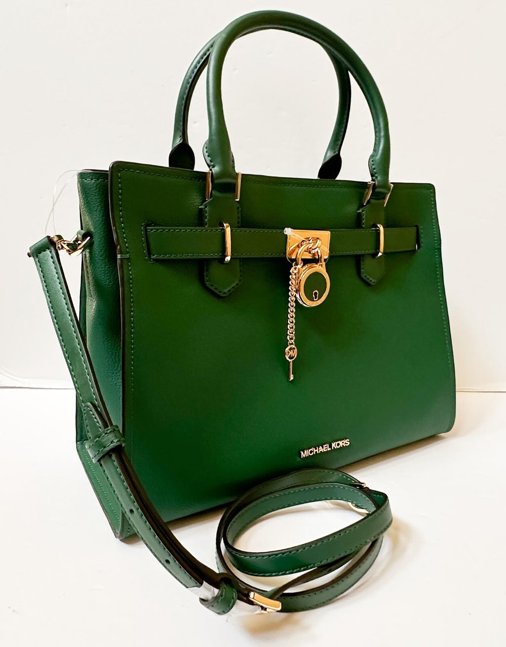 MICHAEL KORS HAMILTON MEDIUM SATCHEL SHOULDER CROSSBODY BAG