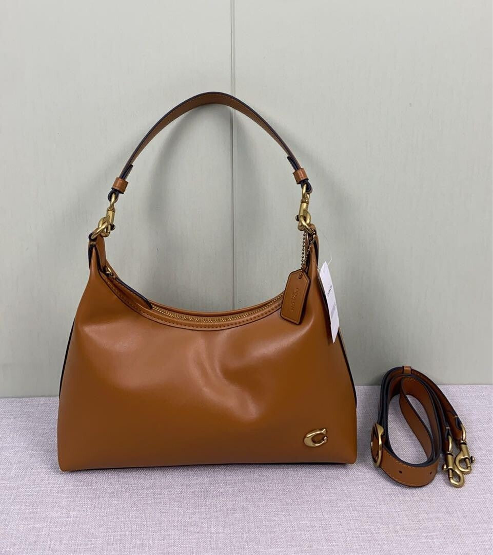 COACH Juliet Shoulder Bag CR981 Honey Brown Outlet New