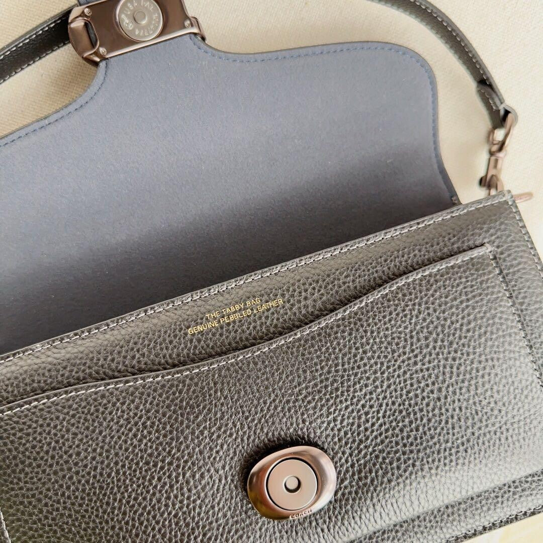 COACH  Tabby Shoulder Bag 26 CH857 Black Outlet NEW