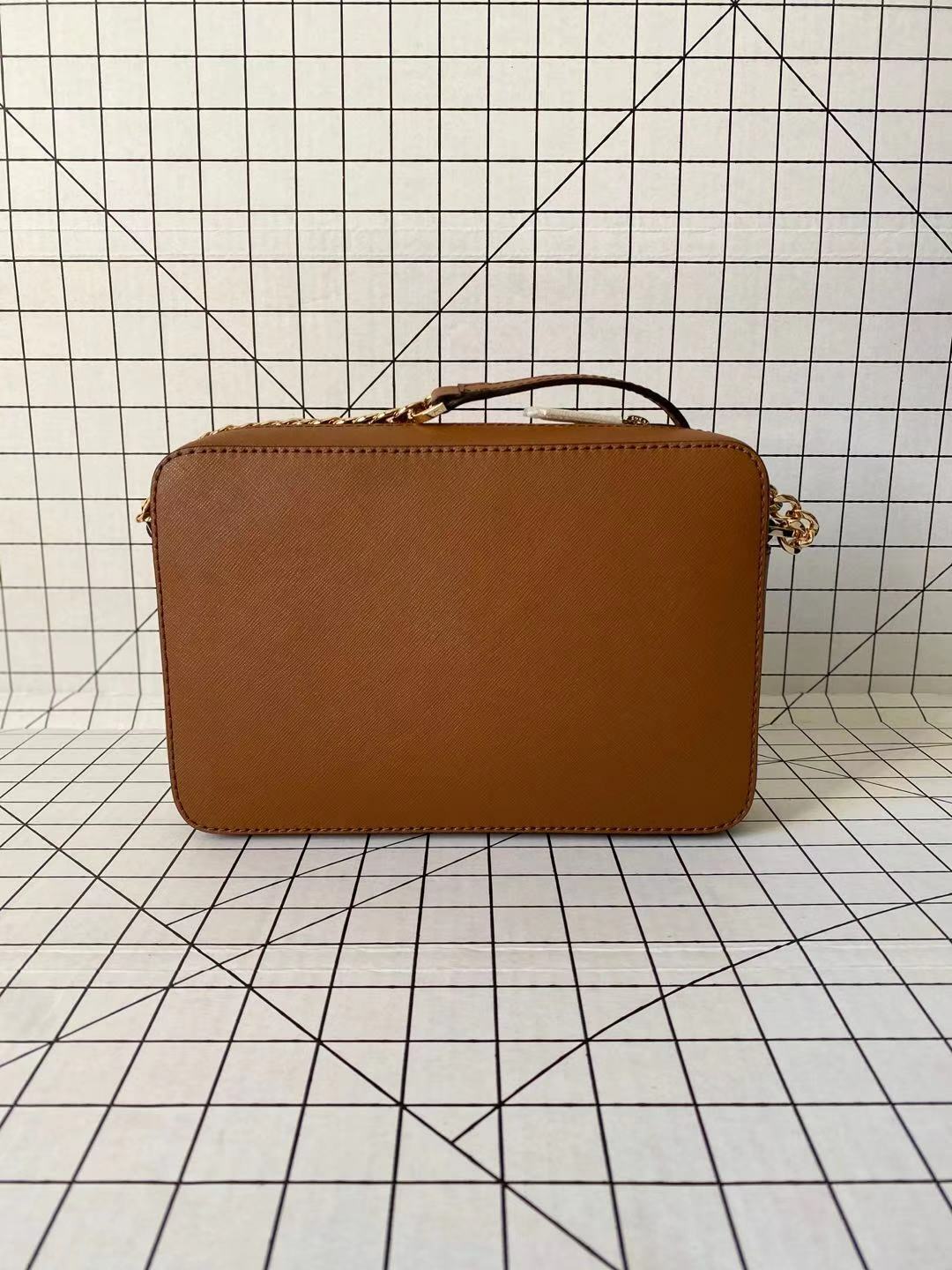 Michael Kors Jet Set Large East West Crossbody Signature Leather Bag Handbag