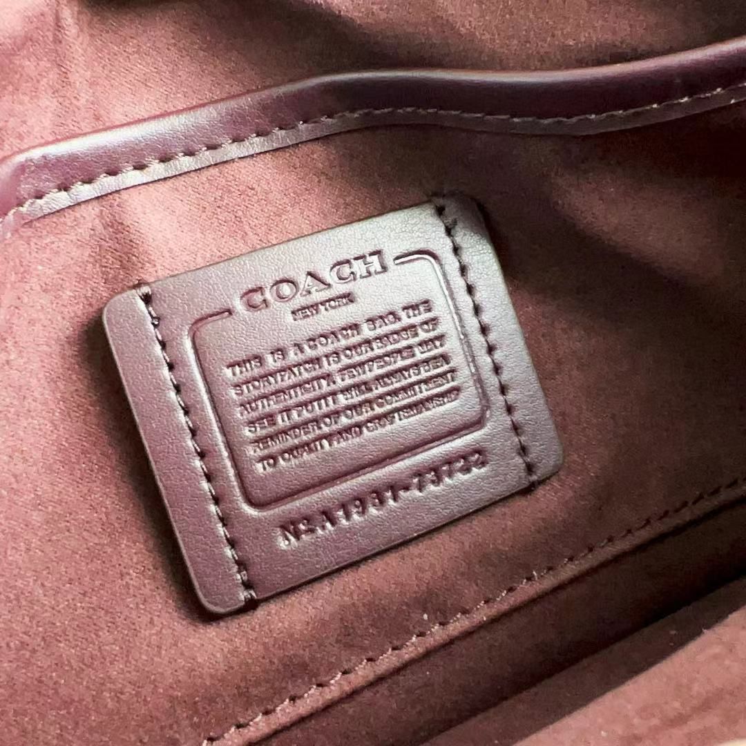 COACH Tabby 73722 2WAY Shoulder Crossbody Bag 26 Women's Bag Wine Outlet New