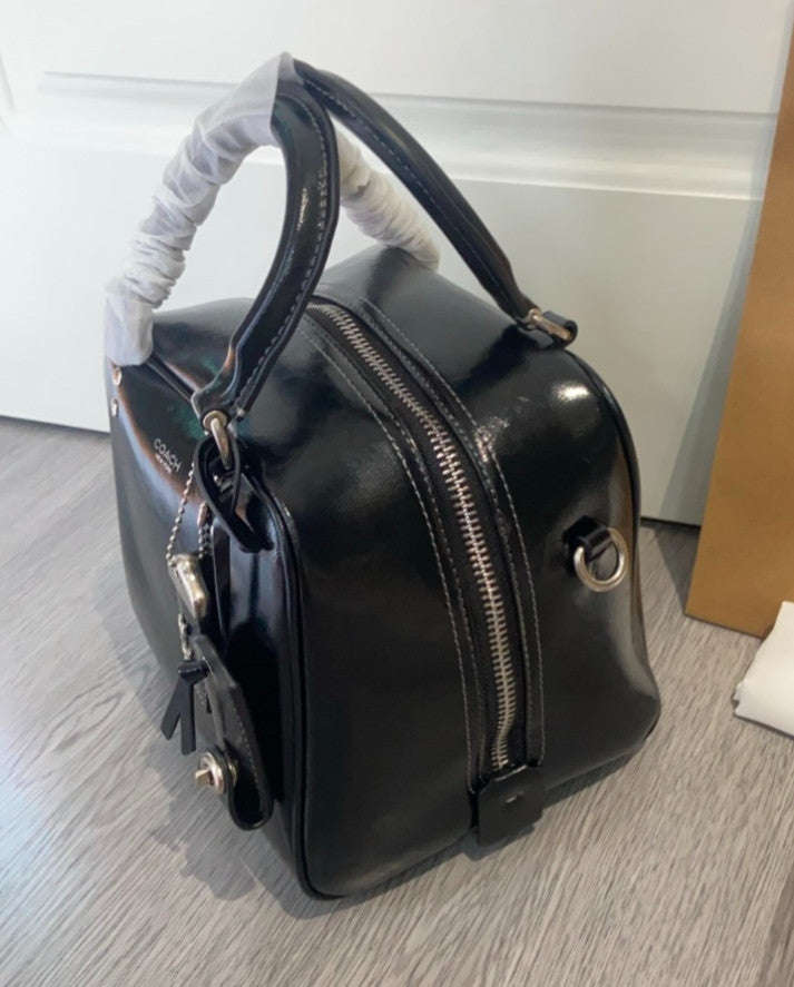 COACH Cube Rogue Bag 20 Shoulder Bag Black CBH04 Outlet NEW