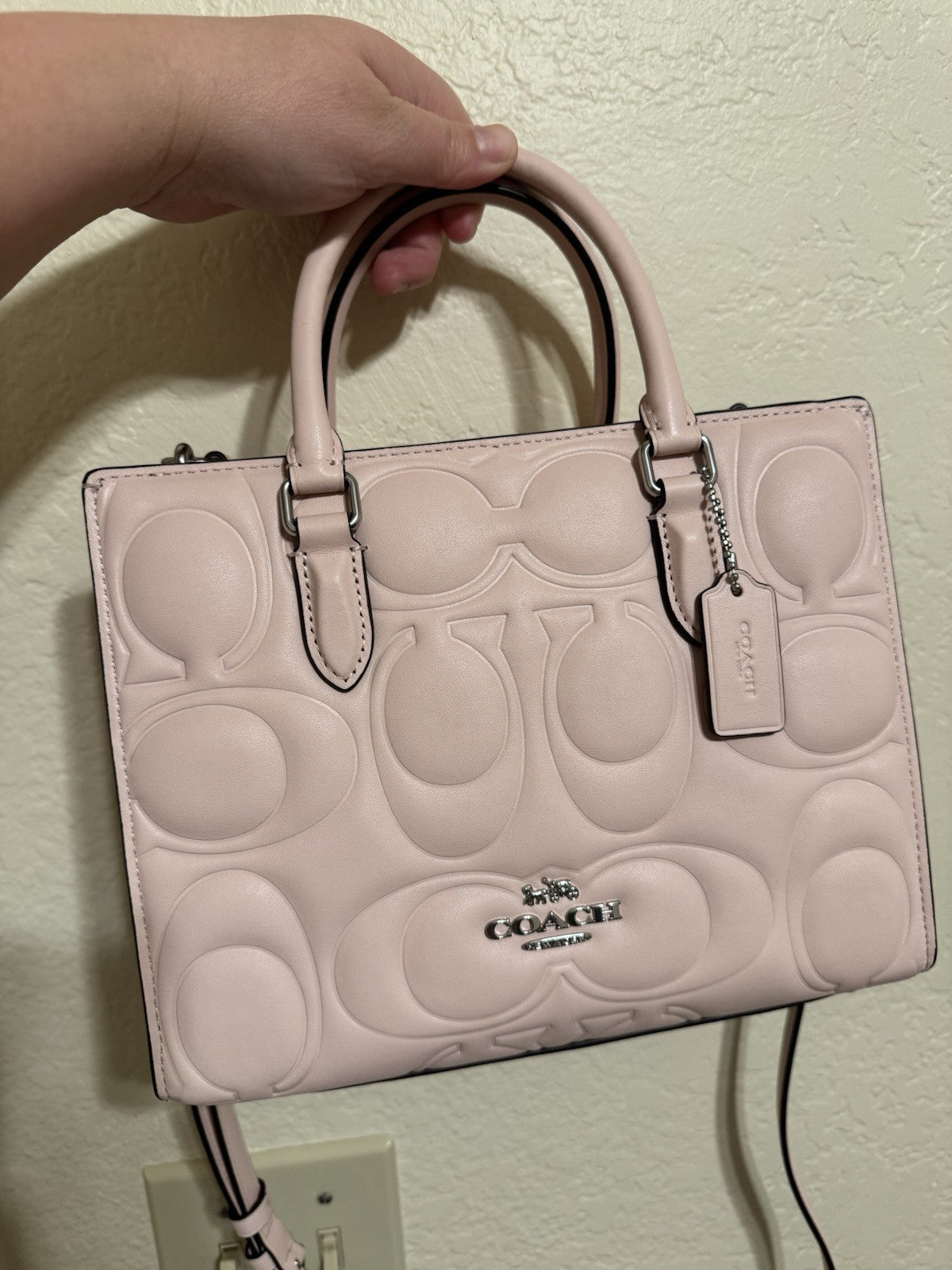 NWT Coach Maggie Small Tote Bag In Signature Leather CY670