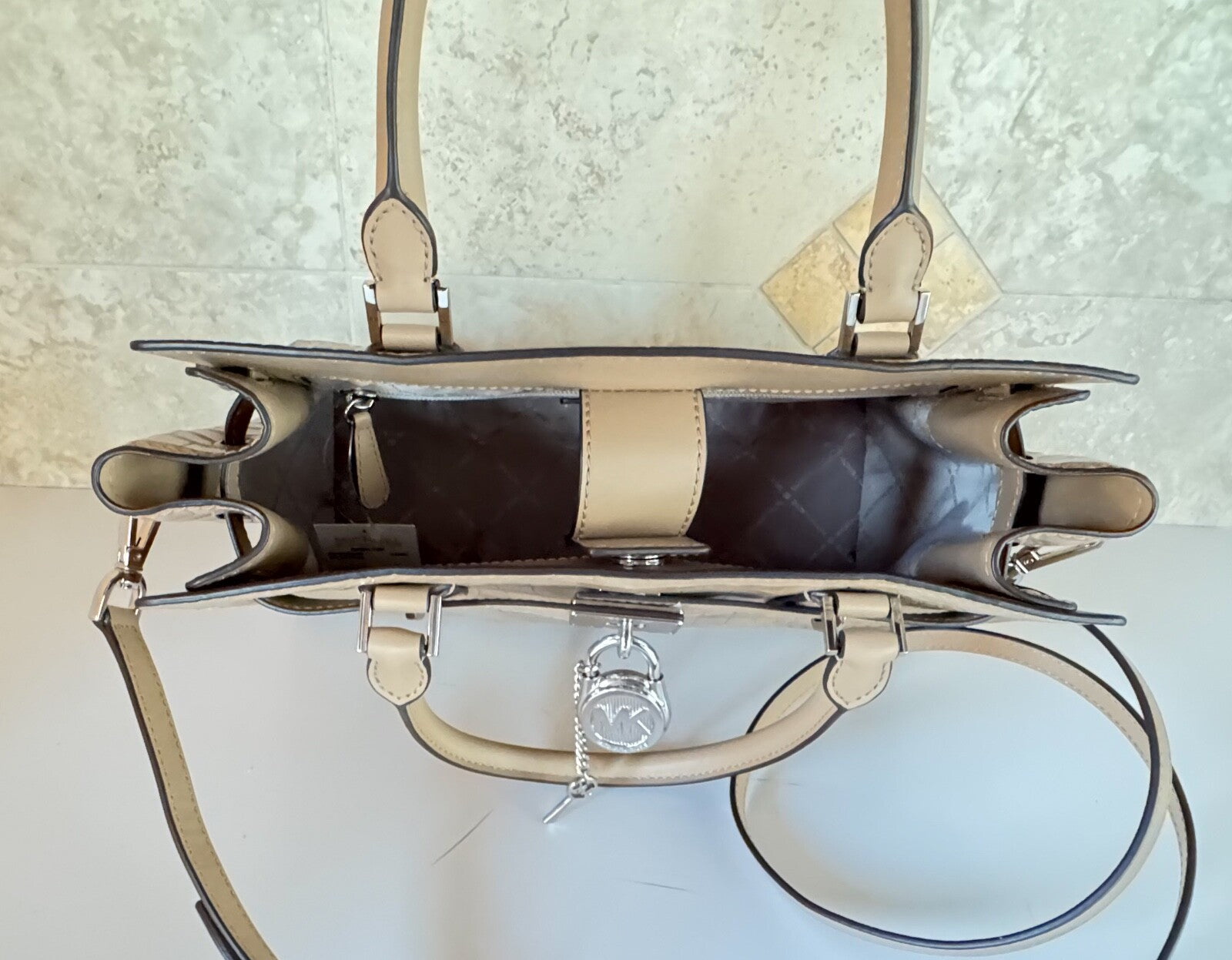 MICHAEL KORS HAMILTON MEDIUM SATCHEL SHOULDER CROSSBODY BAG