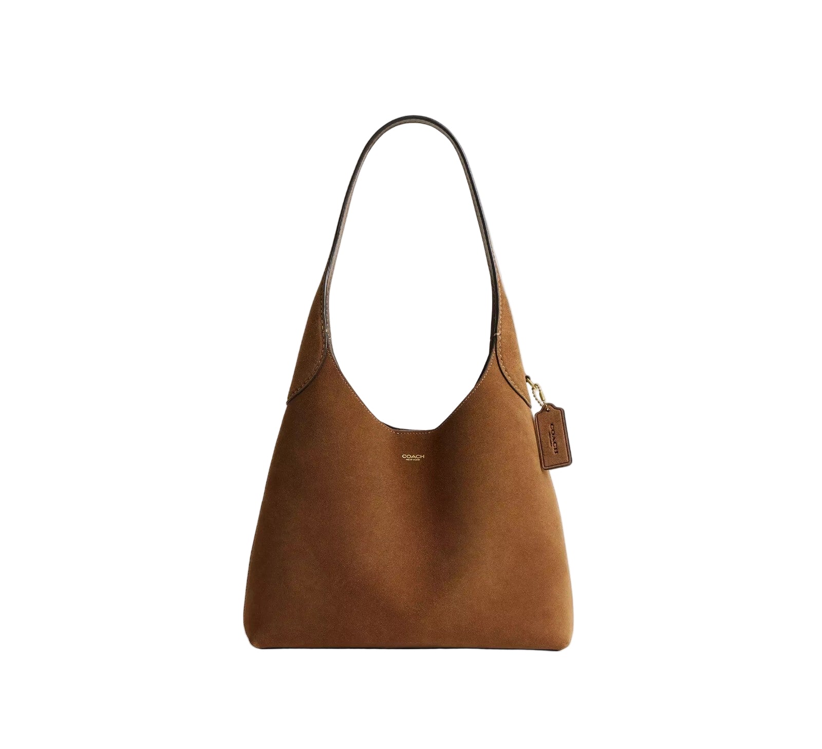 COACH Brooklyn Shoulder Bag 28 suede CW637 Siena Outlet New