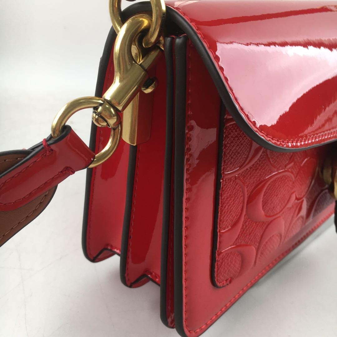 COACH  Tabby Shoulder Bag 26 In Signature Leather Red CM554 Outlet NEW