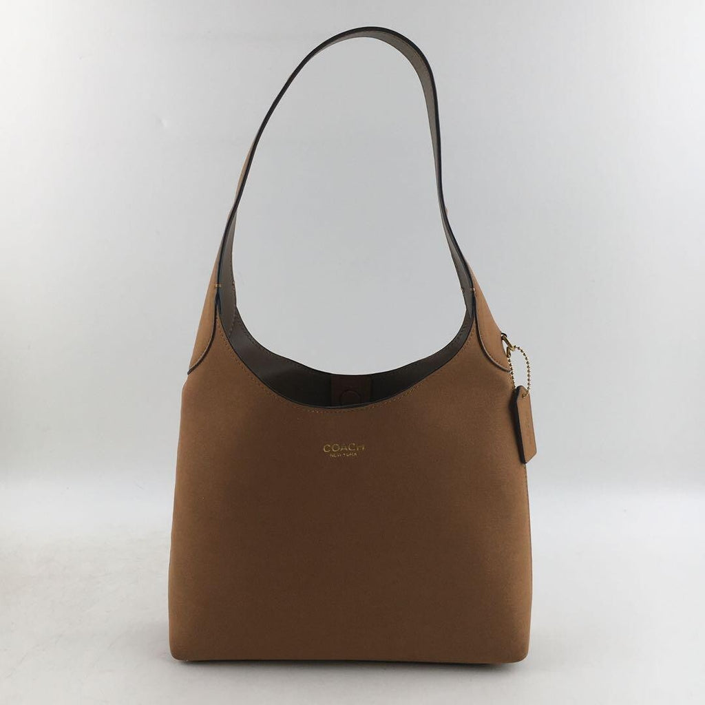 COACH Brooklyn Shoulder Bag 28 suede CW637 Siena Outlet New