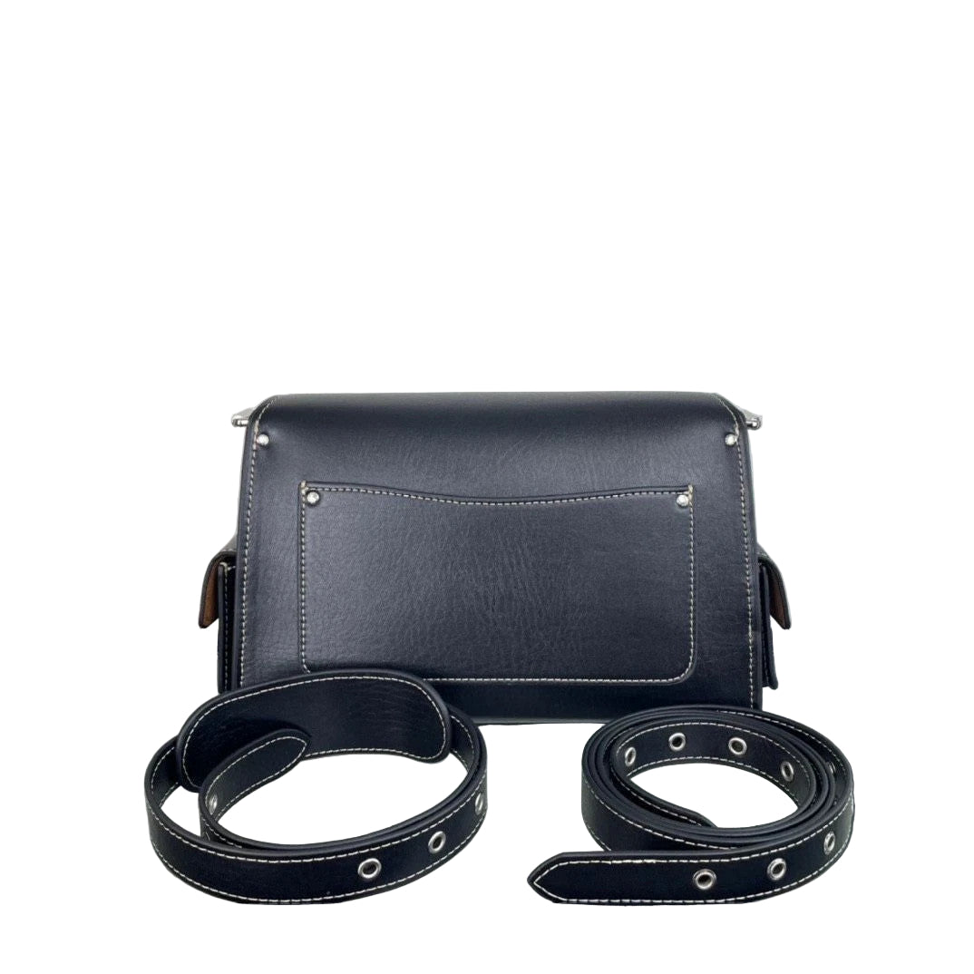 COACH CT721 Black Cargo Soft Tabby Shoulder Bag Crossbody bag Outlet NEW