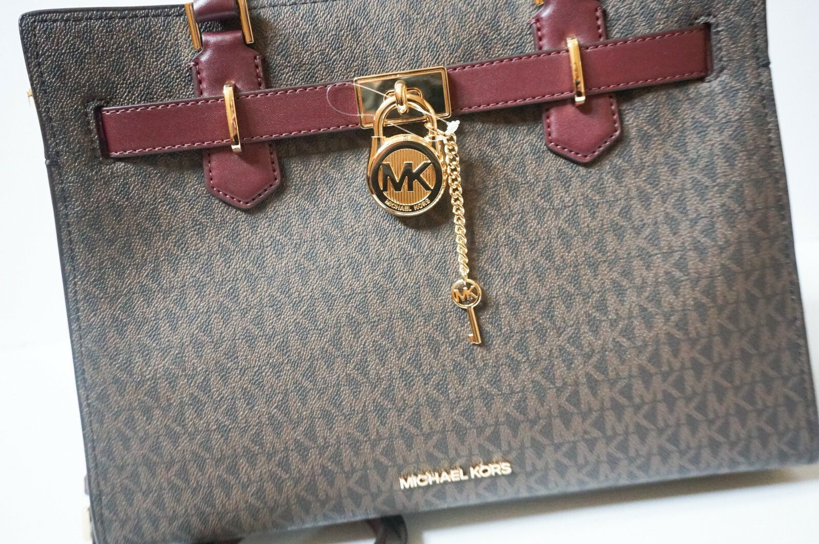 MICHAEL KORS HAMILTON MEDIUM SATCHEL SHOULDER CROSSBODY BAG