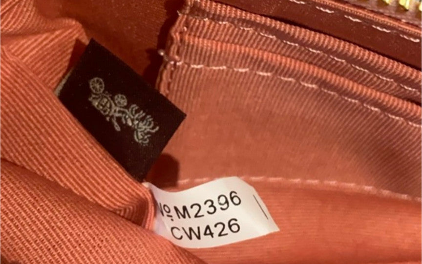 COACH Nolita 19 In Signature Canvas Powder Pink CW426 Outlet NEW