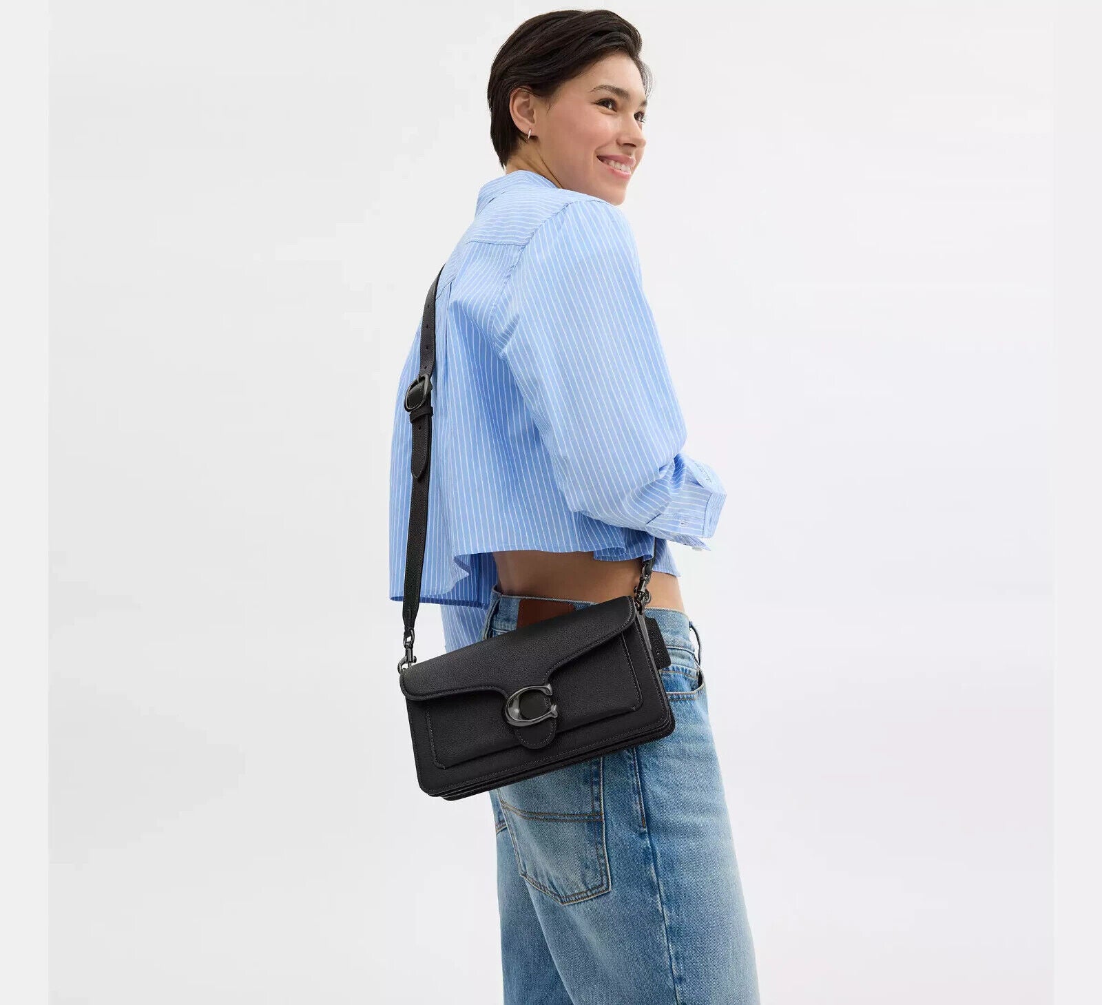 COACH  Tabby Shoulder Bag 26 CH857 Black Outlet NEW