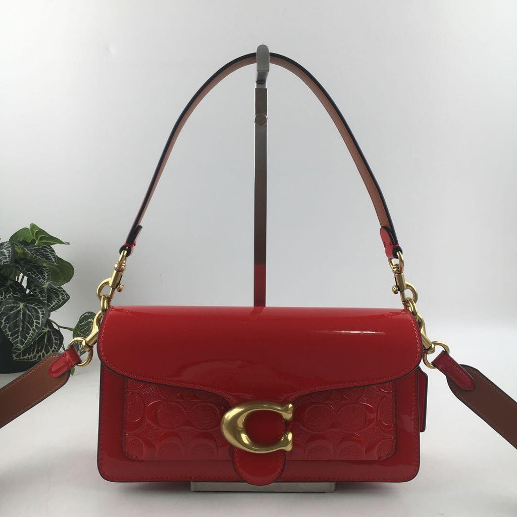 COACH  Tabby Shoulder Bag 26 In Signature Leather Red CM554 Outlet NEW