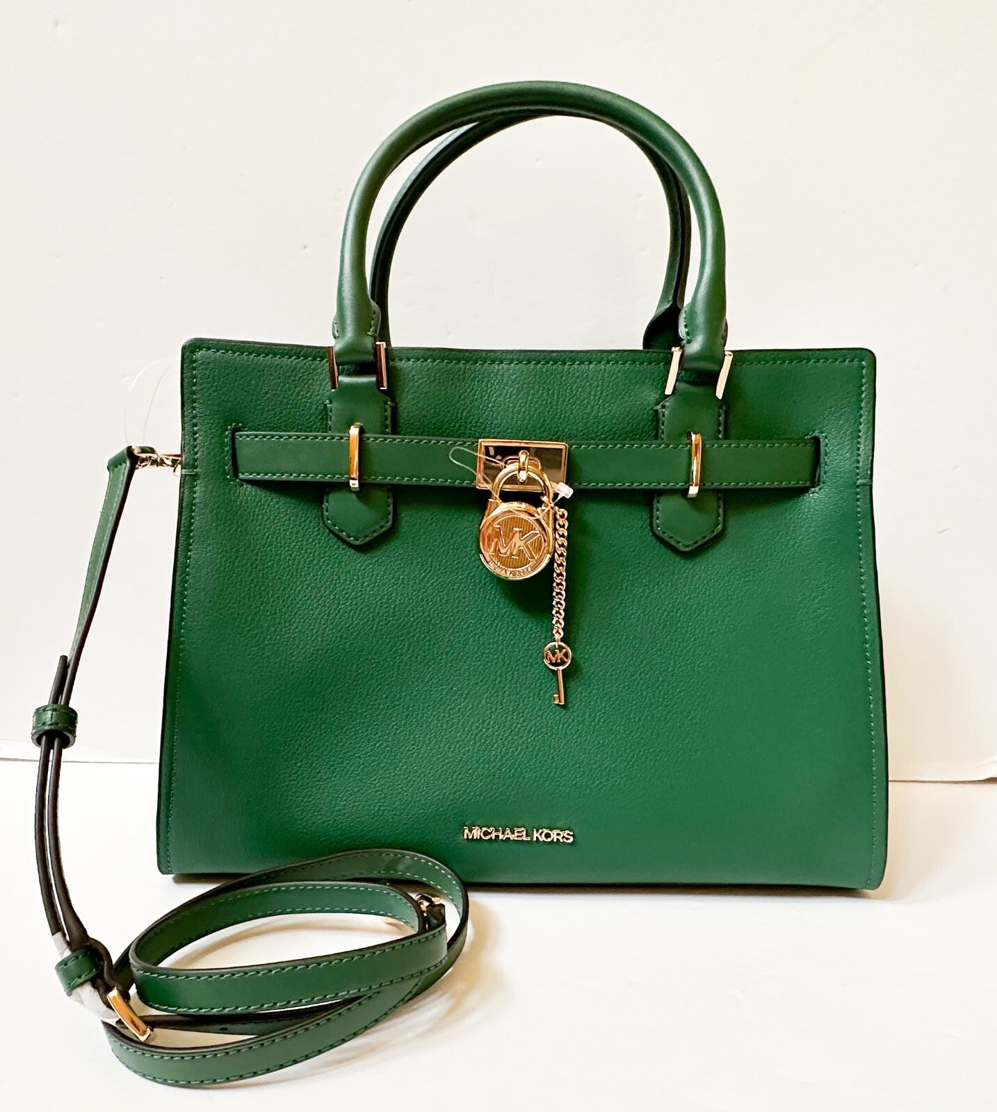 MICHAEL KORS HAMILTON MEDIUM SATCHEL SHOULDER CROSSBODY BAG