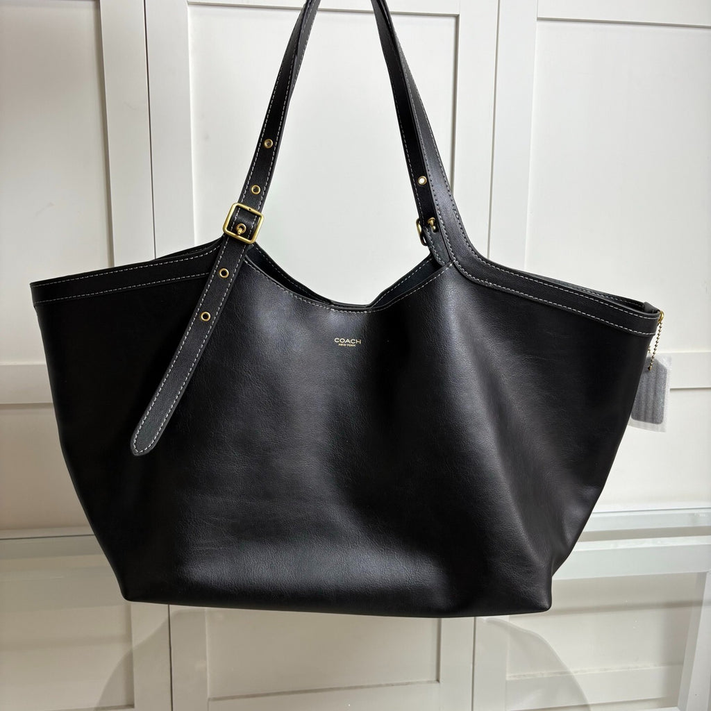 COACH Gramercy Tote Black CAM00 Outlet NEW