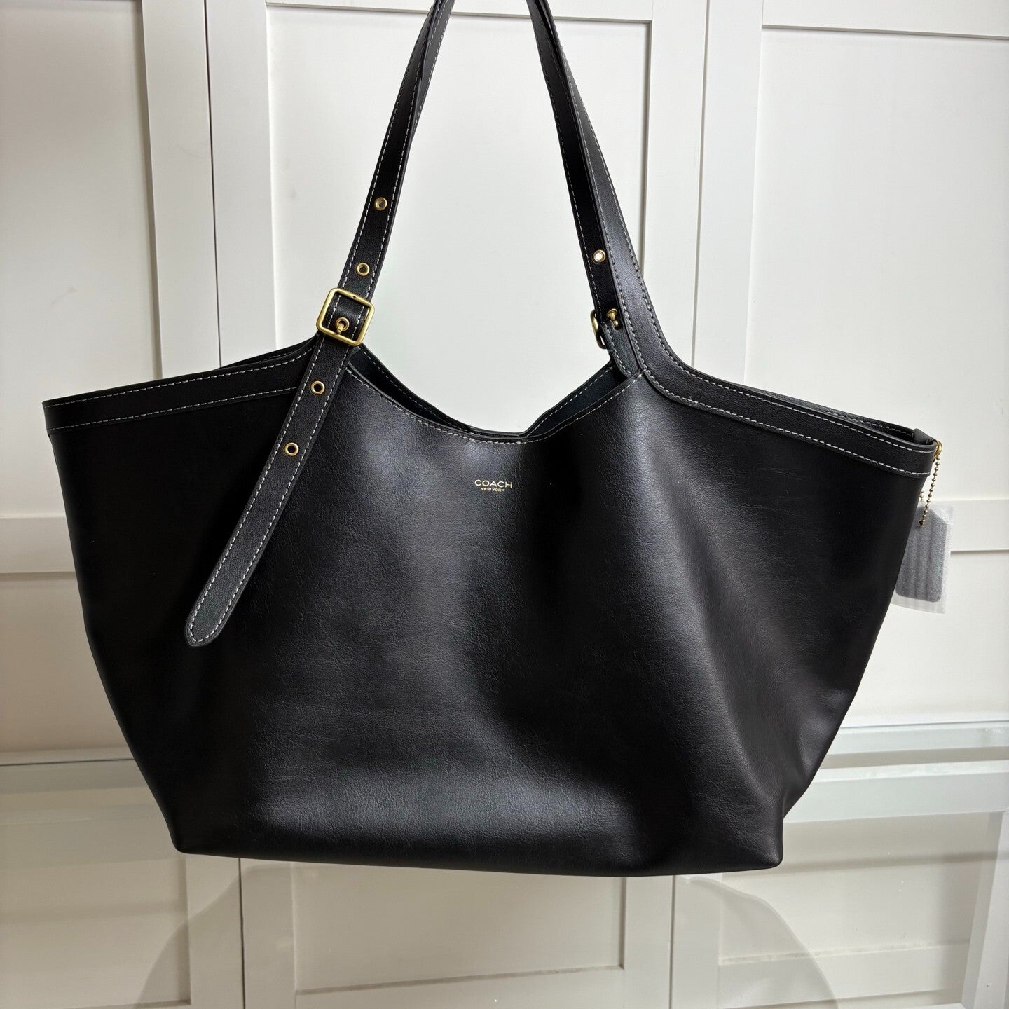 COACH Gramercy Tote Black CAM00 Outlet NEW