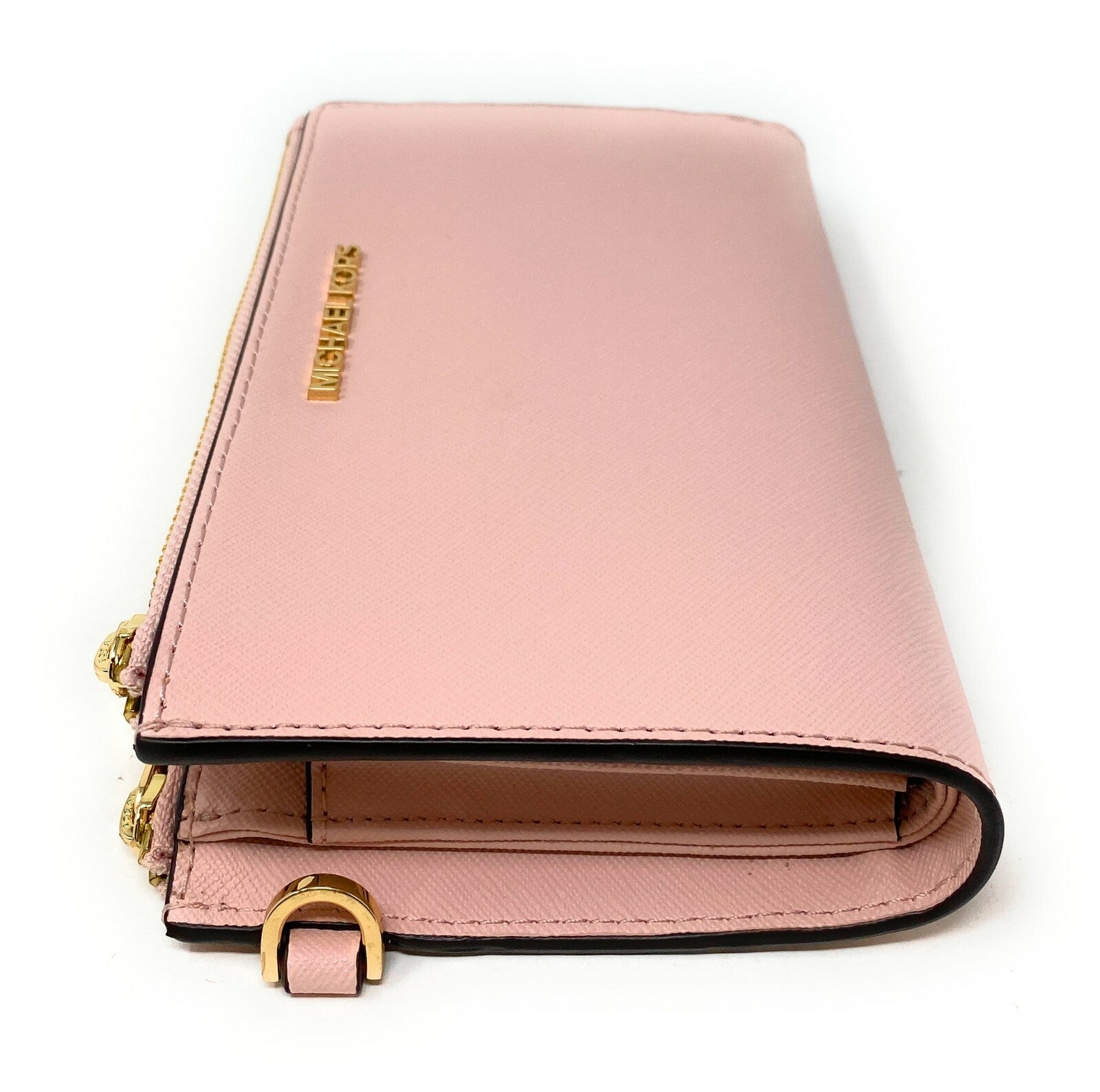 Michael Kors MK Jet Set Travel Double Zip Phone Wristlet Wallet