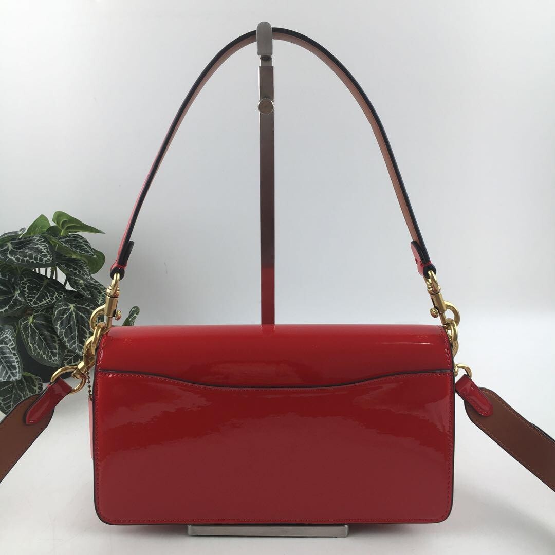 COACH  Tabby Shoulder Bag 26 In Signature Leather Red CM554 Outlet NEW