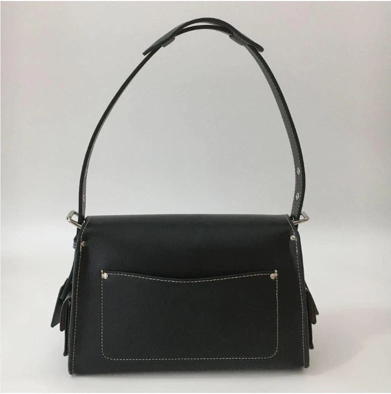 COACH CT721 Cargo Soft Tabby Shoulder Bag Black Crossbody Bag Brand New