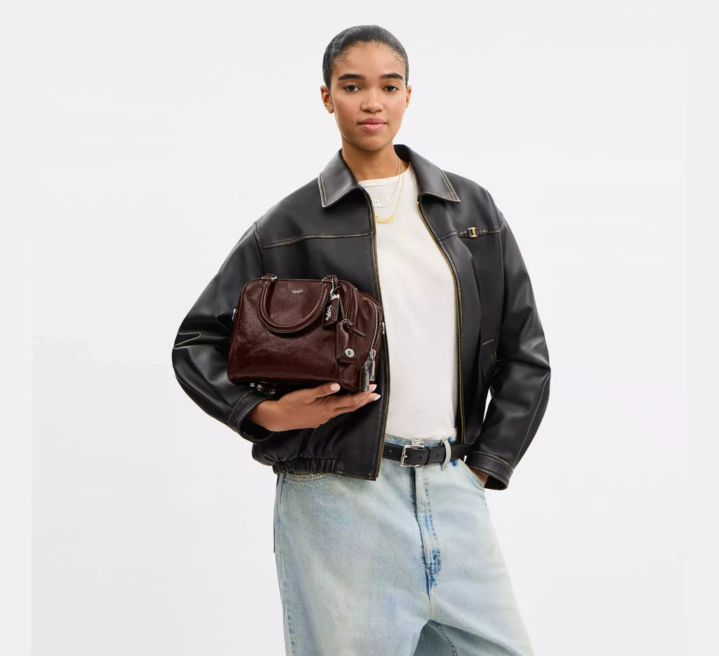 COACH Cube Rogue Bag 20 Shoulder Bag Maple CBH04 Outlet NEW