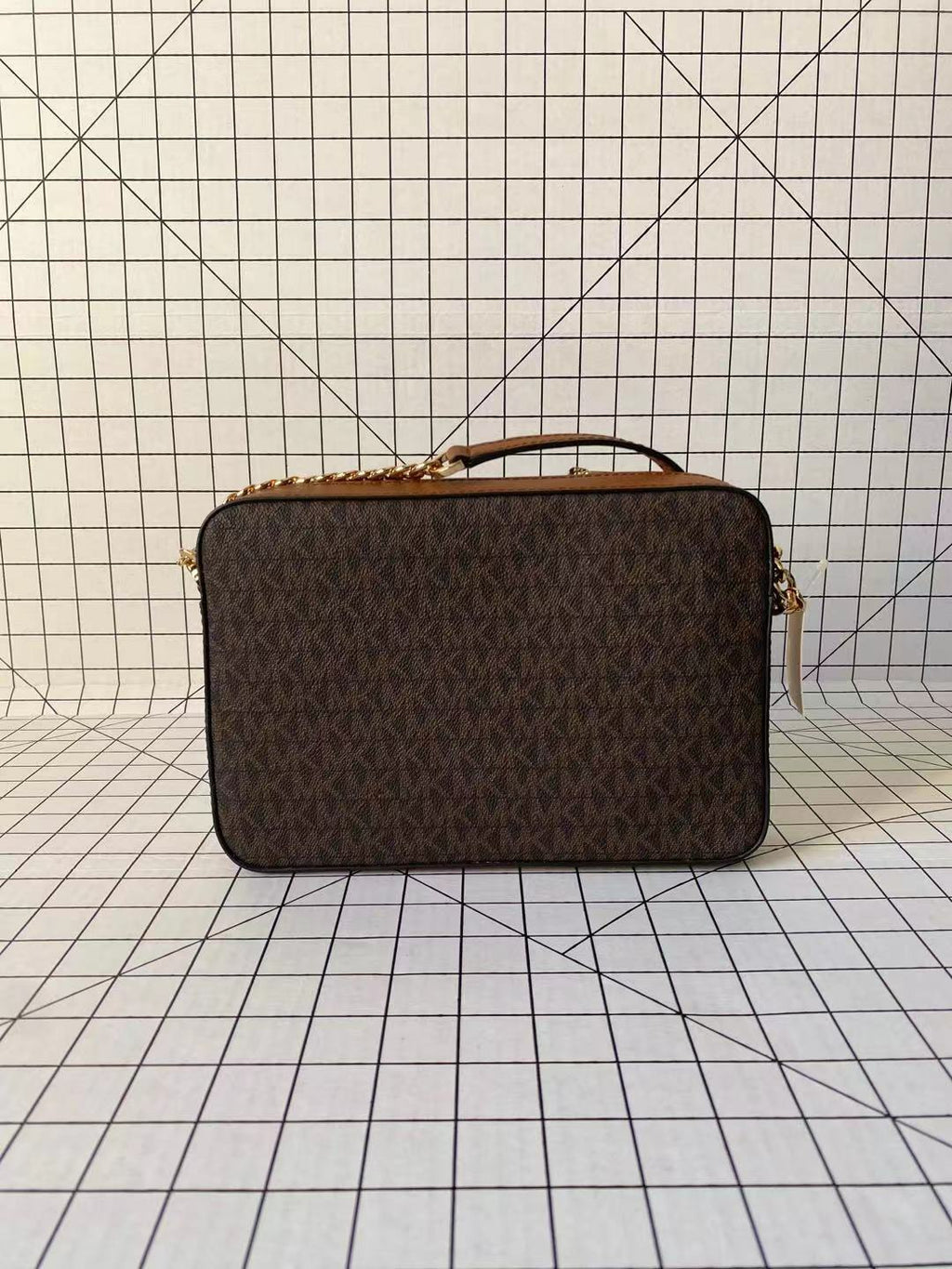 Michael Kors Jet Set Large East West Crossbody Signature Leather Bag Handbag