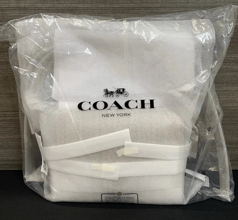Coach Chain Tabby Shoulder Bag (B4/Sand) – Suede & Refined Calf Leather